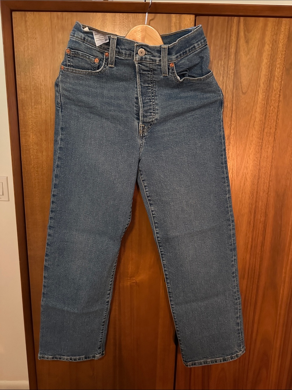 Levi's Women's Straight Leg Jeans - Blue Denim